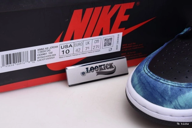 Rep TBK Jordan 1 Air OG High Tie-Dye CD0461-100 0728